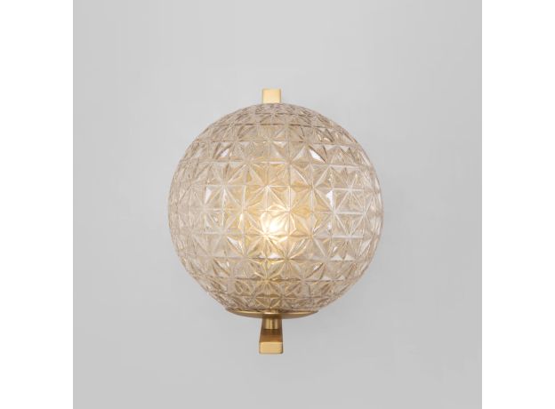 Бра со стеклянным плафоном 70131/1 латунь