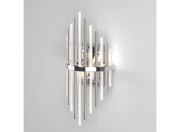 Настенный светильник 355/2 хром