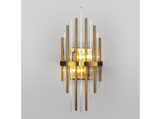 Настенный светильник 356/2 латунь