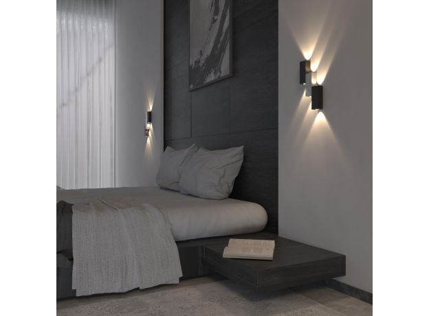 Настенный светодиодный светильник Petite LED 40110/LED сталь