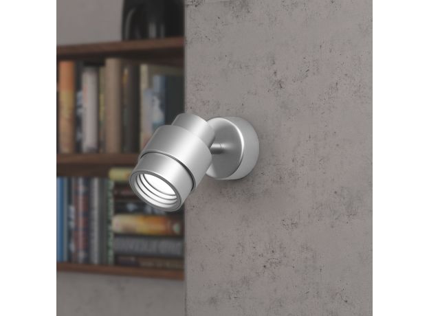 Настенный светодиодный светильник 20125/1 серебро