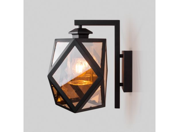 Настенный уличный светильник Ambra D IP33 35133/D черный