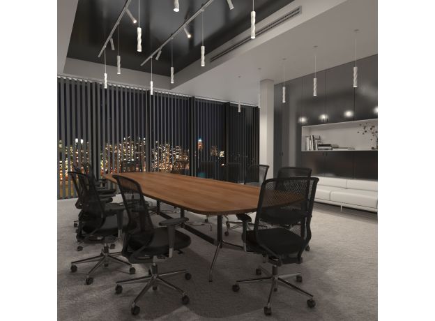 Однофазный шинопровод белый1м 85079/00