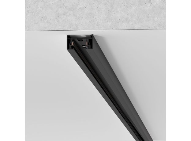 Однофазный шинопровод черный 1м 85079/00