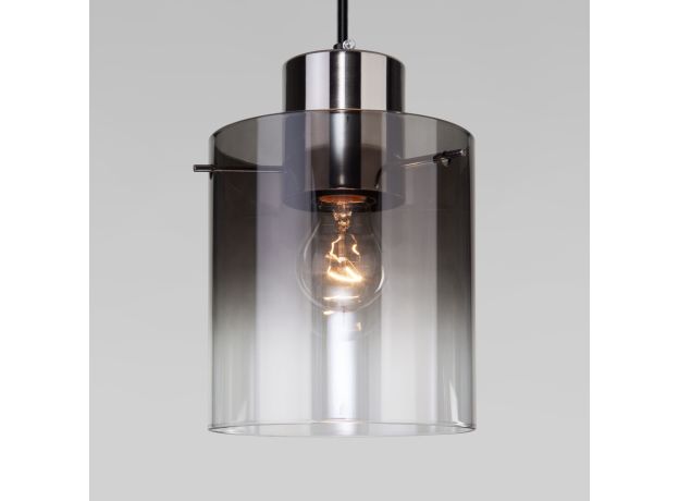 Подвесной светильник со стеклянным плафоном 50227/1 дымчатый
