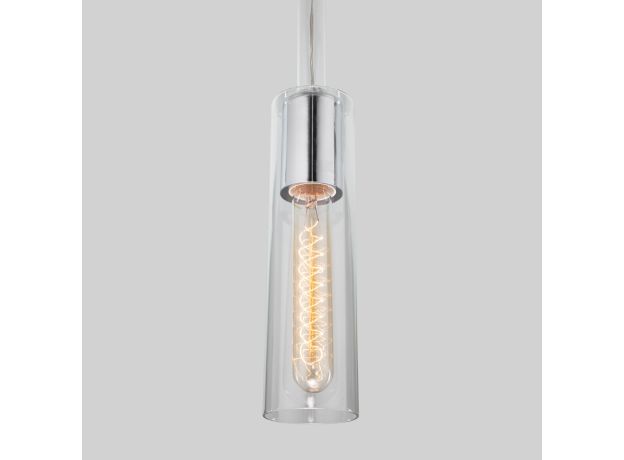 Подвесной светильник со стеклянным плафоном 50226/1 прозрачный