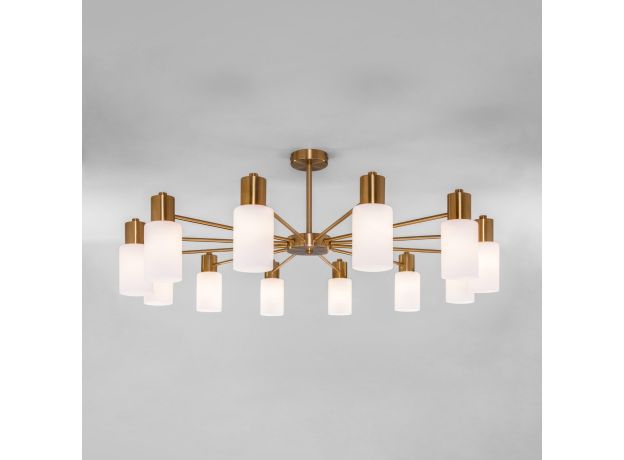 Потолочная люстра в стиле лофт 70160/12 латунь