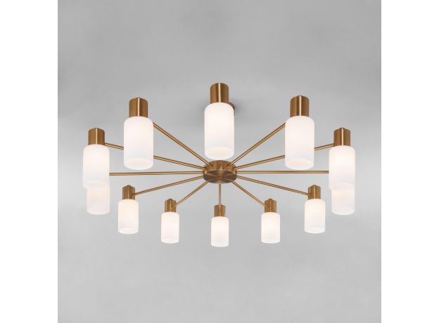 Потолочная люстра в стиле лофт 70160/12 латунь