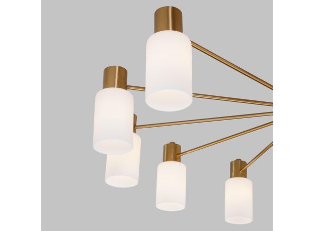 Потолочная люстра в стиле лофт 70160/12 латунь