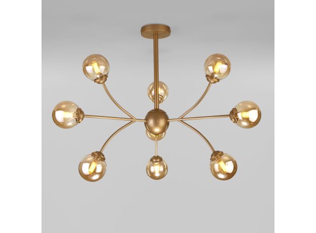 Потолочный светильник с плафонами 30179 матовое золото