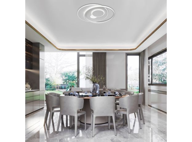 Потолочный светодиодный светильник 90256/1 белый