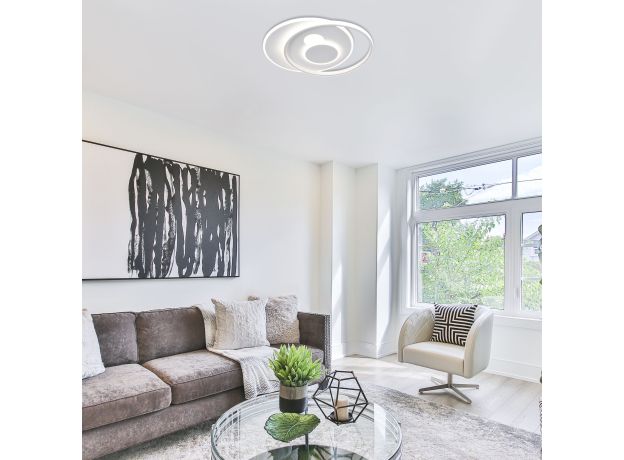 Потолочный светодиодный светильник 90256/1 белый