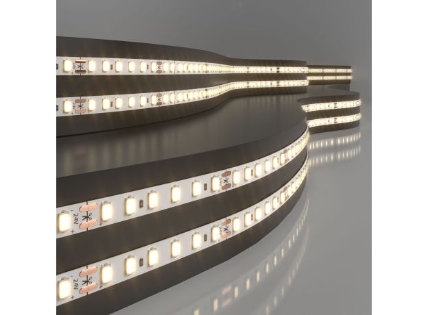 Светодиодная лента 24 В 8 Вт/м 120 Led/м 2116 IP20, тёплый белый 3300K, 5 м 2116 24V 120Led 8W IP20