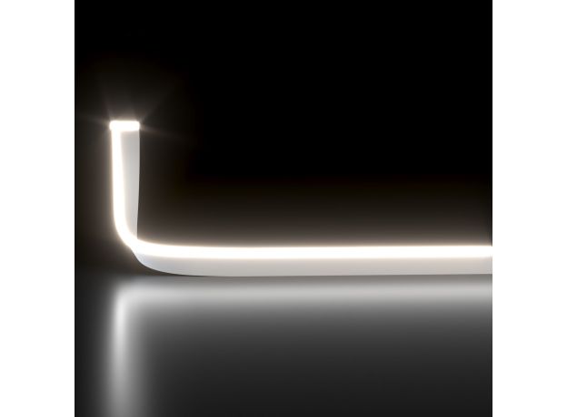 Светодиодный гибкий неон 24 В 10 Вт/м 120 Led/м 2835 IP65, дневной белый 4200K, 5м 24V 10W 120Led 2835 IP65