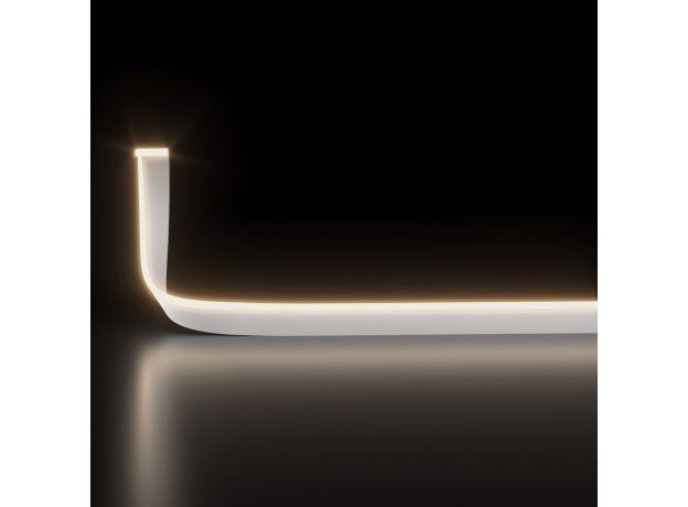 Светодиодный гибкий неон 24 В 10 Вт/м 120 Led/м 2835 IP65, теплый белый 3300K, 5м 24V 10W 120Led 2835 IP65