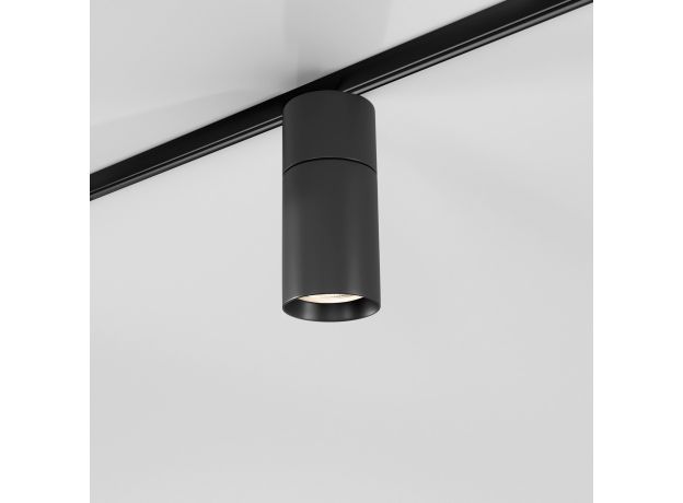 Трековый светильник Slim Magnetic R01 6W 4200K черный 85011/01