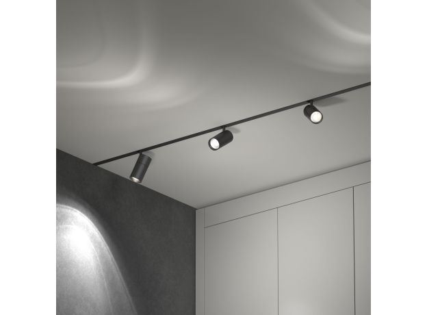 Трековый светильник Slim Magnetic R02 12W 4200K черный 85012/01