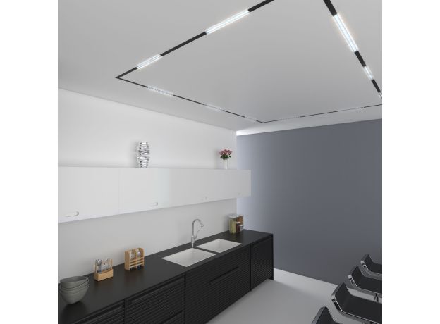 Трековый светильник Slim Magnetic SL03 18W 4200K черный 85006/01