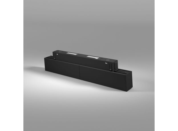 Трековый светильник Slim Magnetic WL02 12W 4200K черный 85008/01