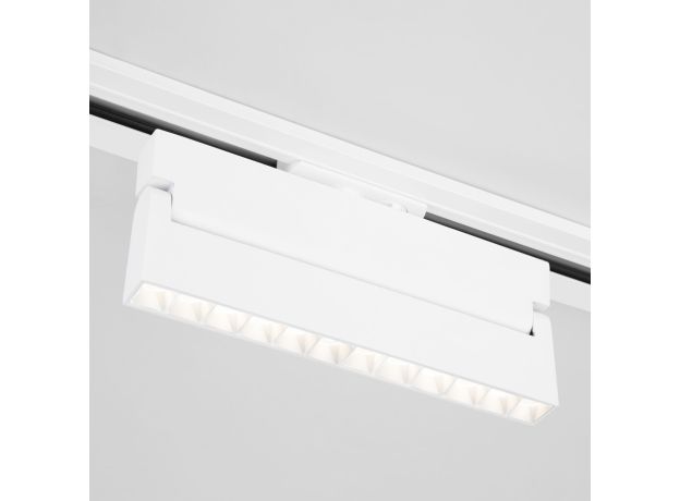 Трековый светодиодный светильник для однофазного шинопровода Garda белый 20 Вт 4200K 85018/01