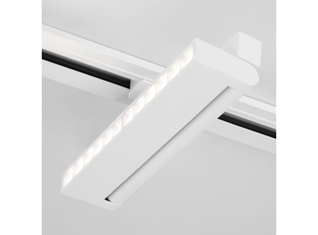 Трековый светодиодный светильник для однофазного шинопровода Garda белый 20 Вт 4200K 85018/01