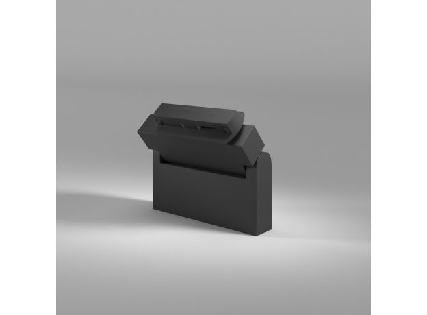 Трековый светодиодный светильник для однофазного шинопровода Garda черный 10 Вт 4200K 85017/01