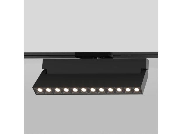 Трековый светодиодный светильник для однофазного шинопровода Garda черный 20 Вт 4200K 85018/01