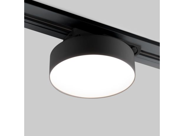 Трековый светодиодный светильник для однофазного шинопровода Pila Черный 12W 4200K 85078/01