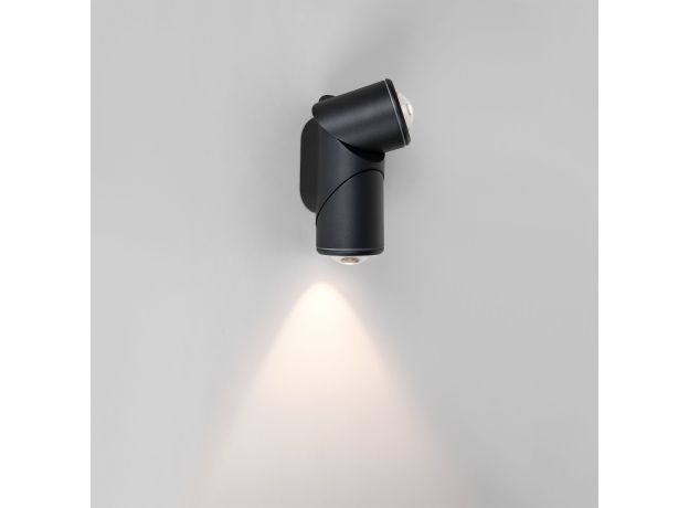 Уличный настенный светодиодный светильник GIRA D LED IP54 35127/D черный