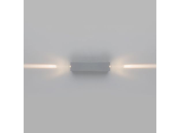 Уличный настенный светодиодный светильник Blaze LED IP54 35136/W серый