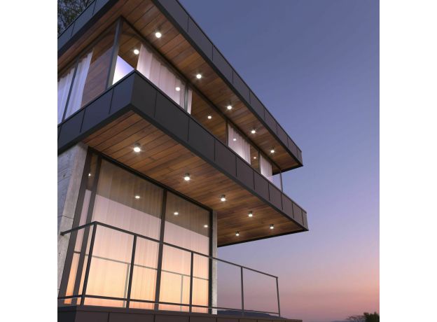 Уличный потолочный светильник Light LED 2105 IP54 35132/H серый