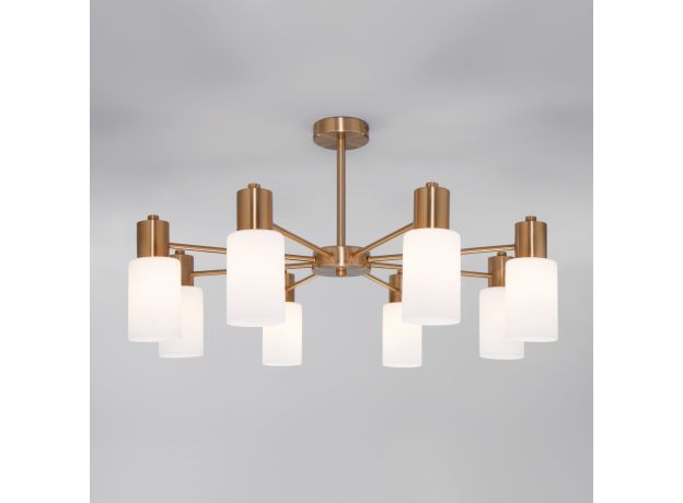 Умная потолочная люстра в стиле лофт 70160/8 латунь Smart
