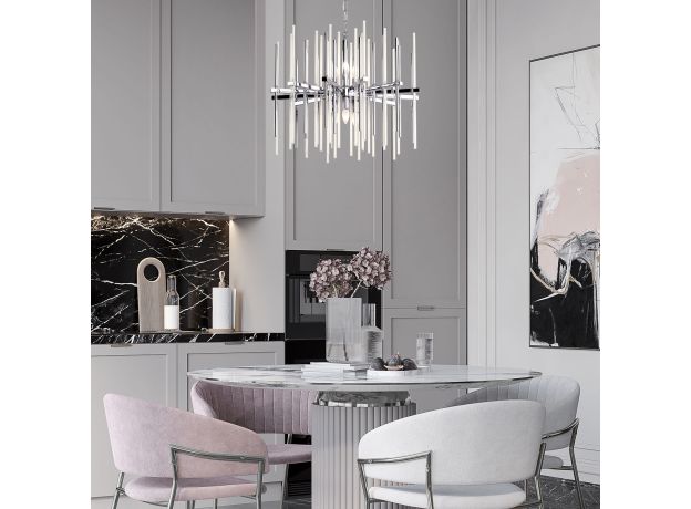 Умный подвесной светильник Bogate's Allure 355/6 355/6 Smart хром