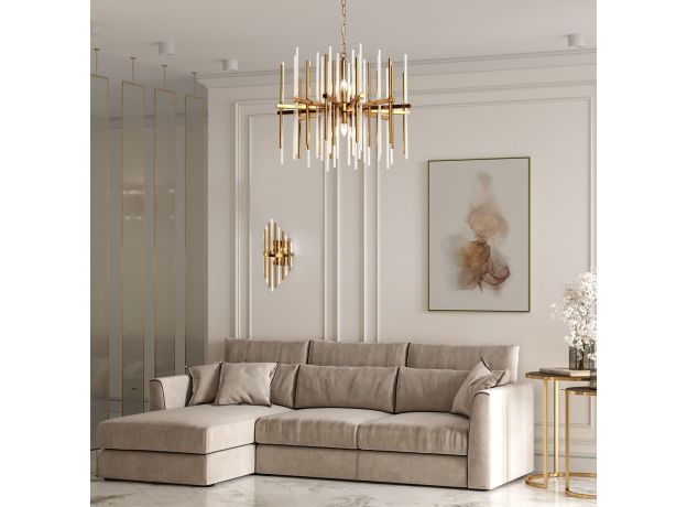 Умный подвесной светильник Bogate's Allure 356/6 356/6 латунь