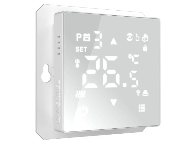 Умный сенсорный терморегулятор для теплого пола белый W1151201
