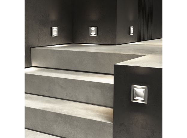 Встраиваемая LED подсветка МУН (белый матовый) W1154501