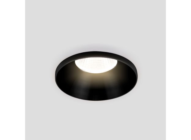 Встраиваемый точечный светодиодный светильник 25026/LED 7W 4200K BK черный