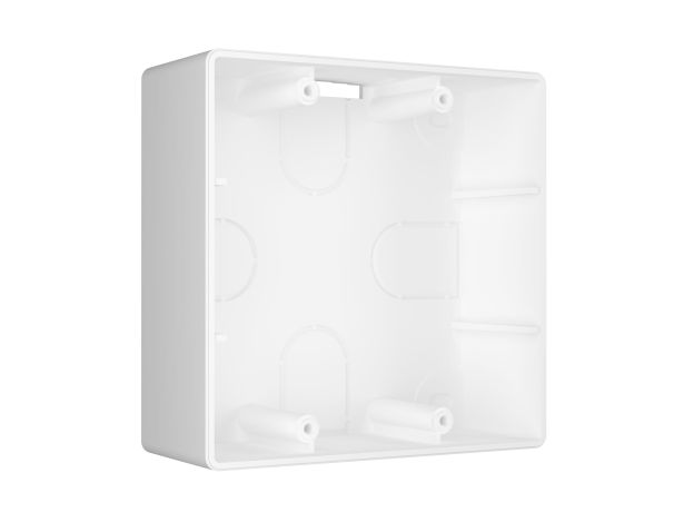 Коробка накладного монтажа для силовой розетки белая W1199201
