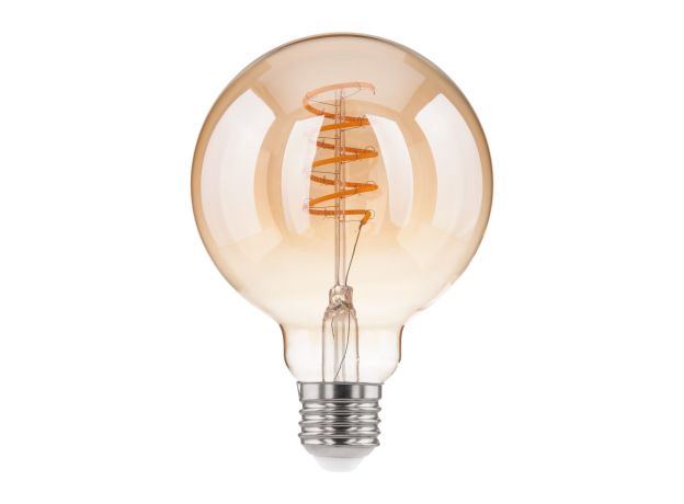 Филаментная светодиодная лампа Dimmable G95 5W 2700K E27 тонированная BLE2747