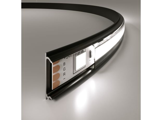 Гибкий алюминиевый профиль для светодиодной ленты LL-2-ALP012