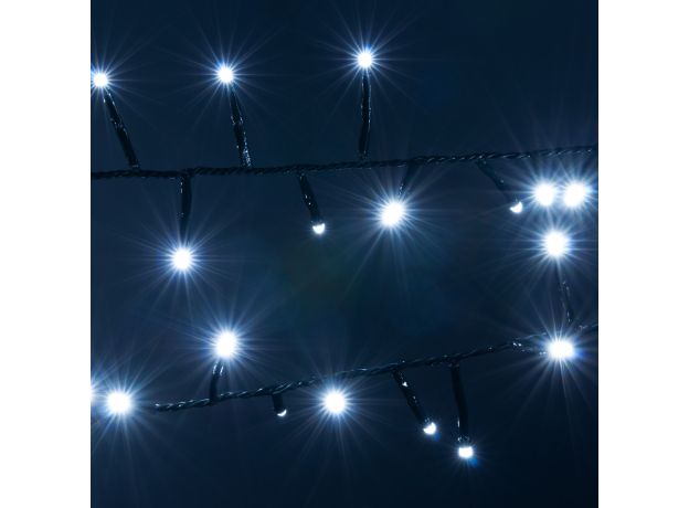 Гирлянда нить "Мишура" белый 5м IP20 400-004 белый