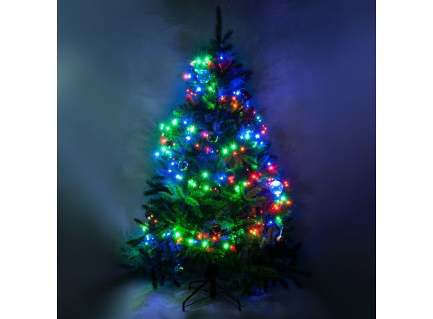 Гирлянда нить "Мишура" мульти 5м IP20 400-004 мульти