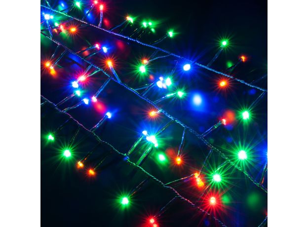 Гирлянда нить "Мишура" мульти 5м IP20 400-004 мульти