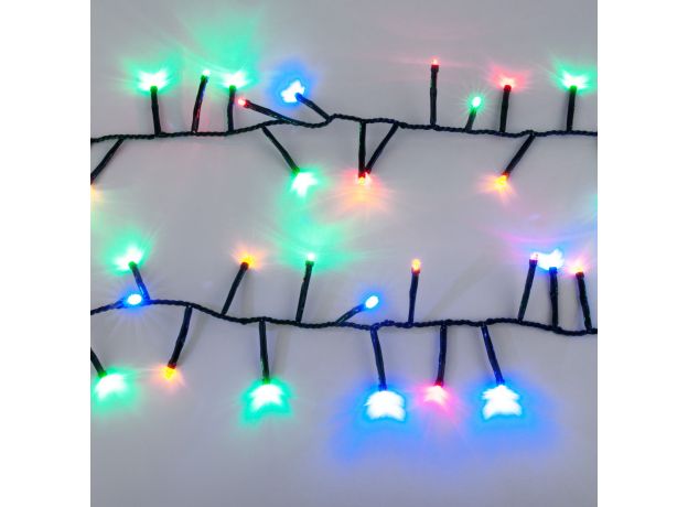 Гирлянда нить "Мишура" мульти 5м IP20 400-004 мульти