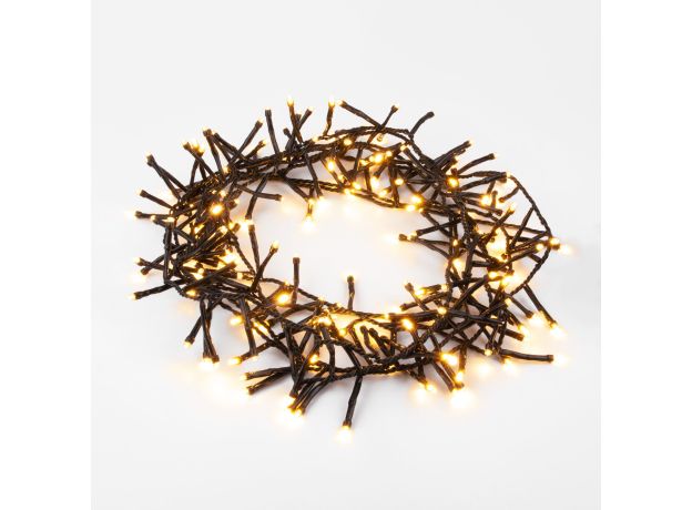 Гирлянда нить "Мишура" теплый белый 5м IP20 400-004 теплый белый