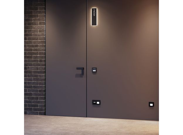 Кнопка звонка с индикацией для отелей (белый) W1114601