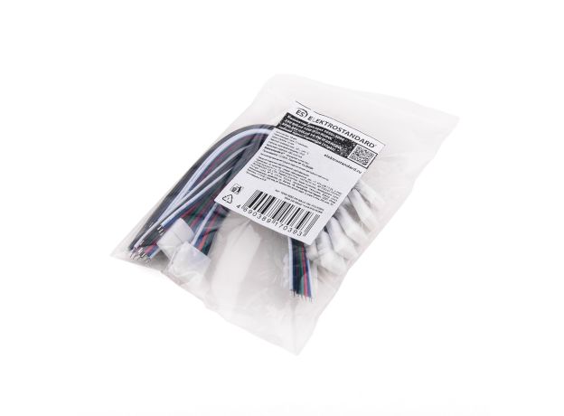 Коннектор для лент 5050+5050 24V 60Led 14,4W IP20 RGBW, 5050 24V 60Led 14,4W IP20 RGBW гибкий односторонний (10шт) a053705