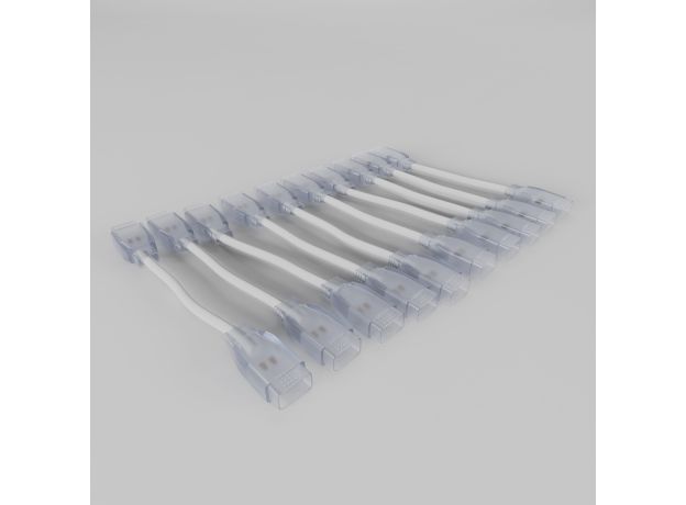 Гибкий коннектор для светодиодных лент LS014 220 В, LS015 220 В (10шт) PSL-18