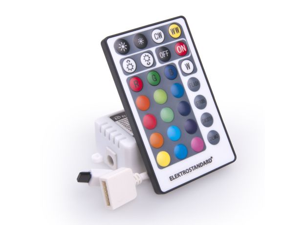 Контроллер для светодиодной ленты RGBWW c ПДУ 5050+2835+2835 90Led 16W IP20 LSC 022