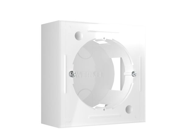Коробка для накладного монтажа белый W8000001